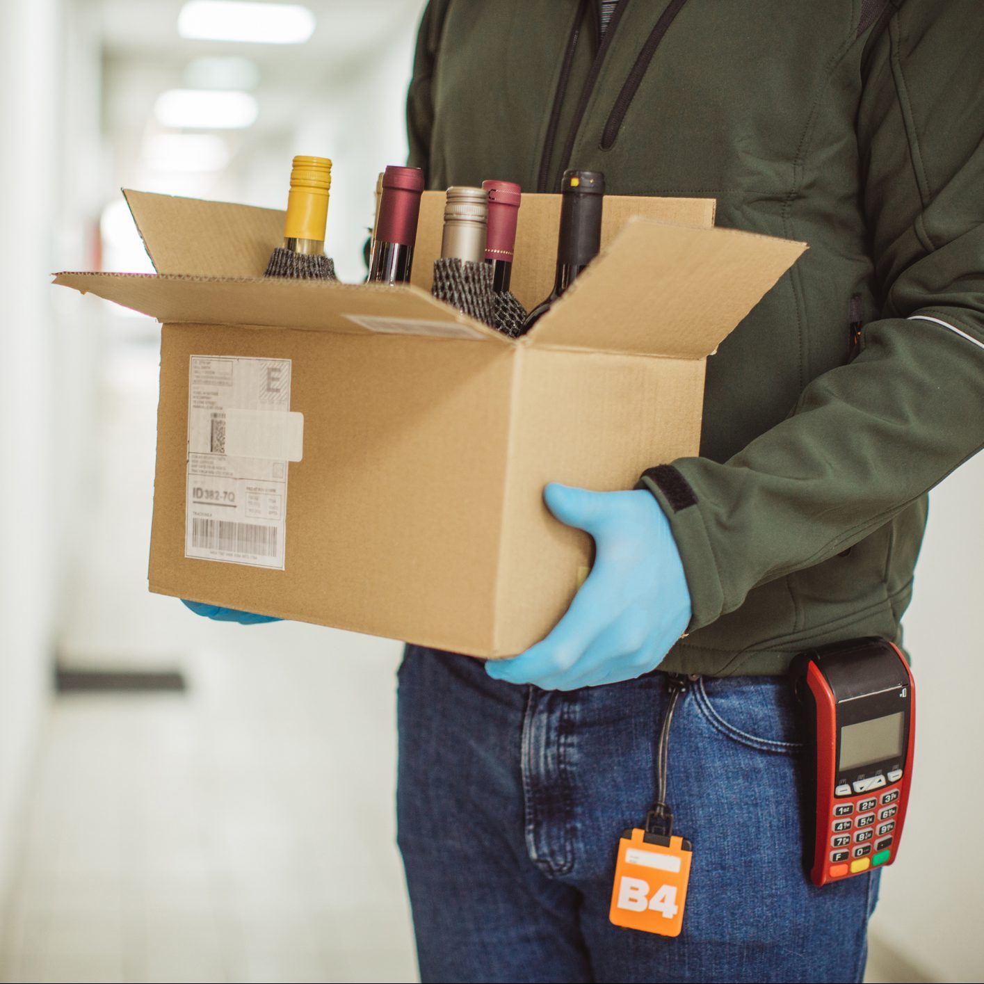 Food delivering at home address