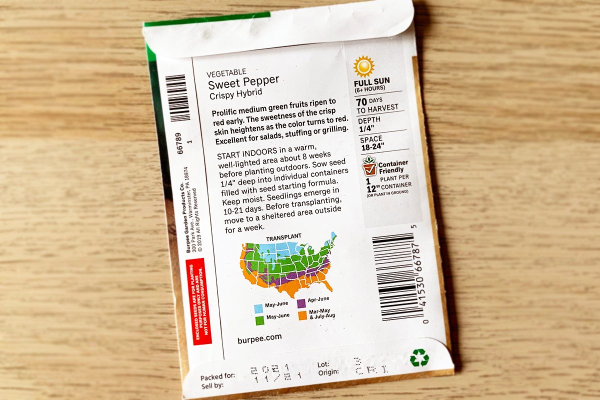 How to Read a Seed Packet or Plant Tag to Help Your Garden Grow