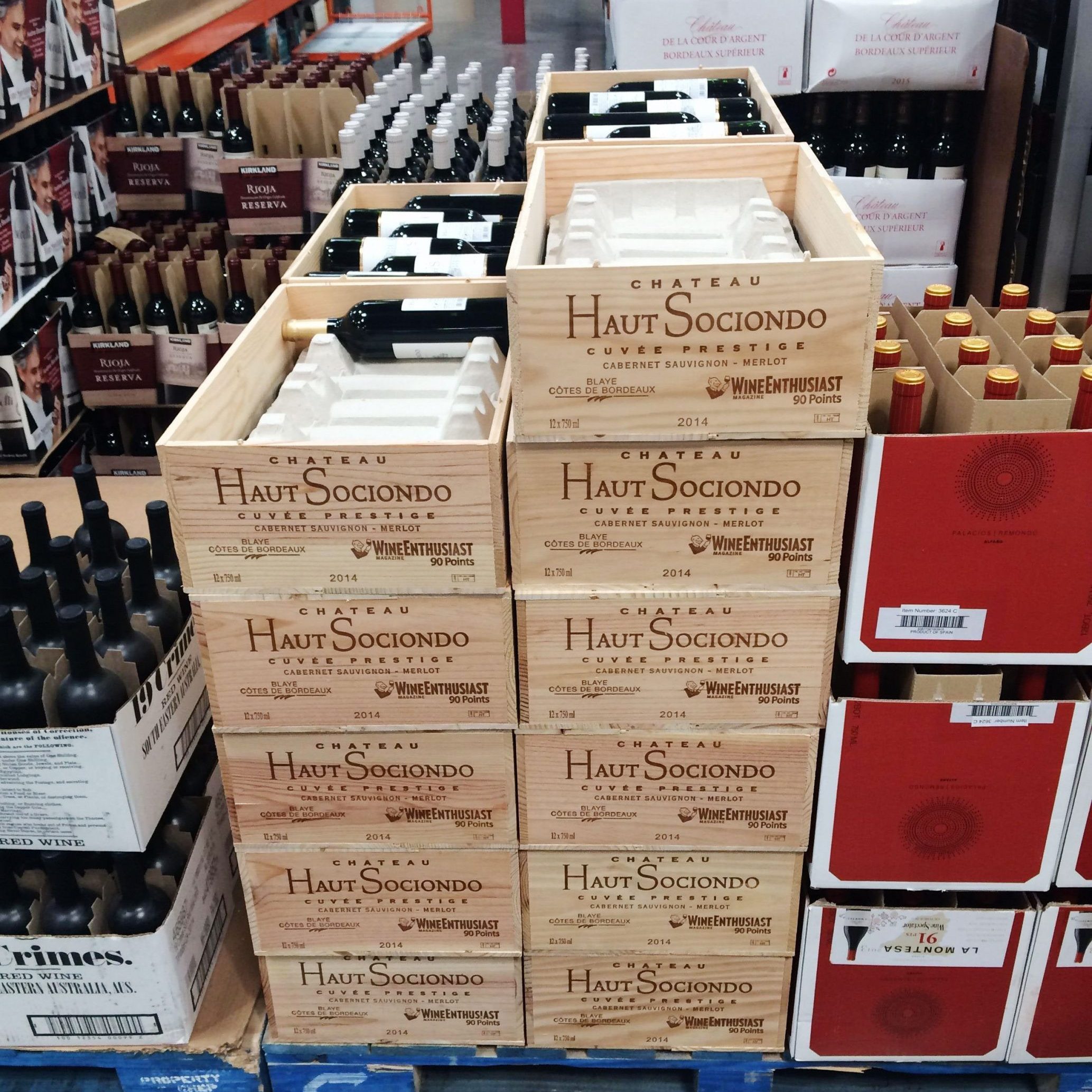 Costco Wine Crates