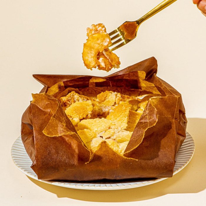 Apple Pie Baked in a Paper Bag