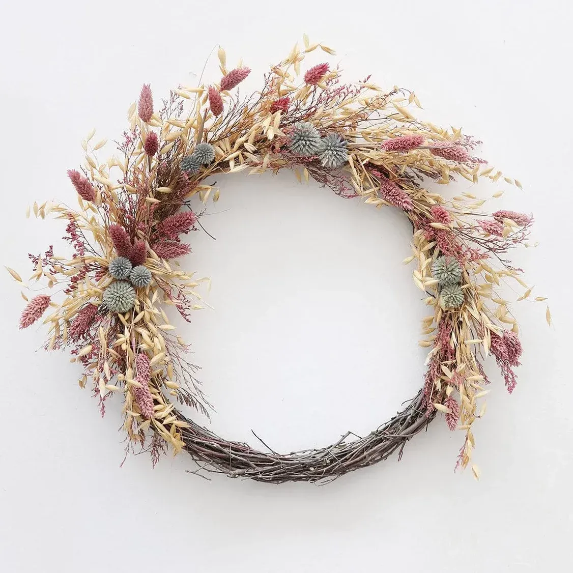 hoop grass wreath