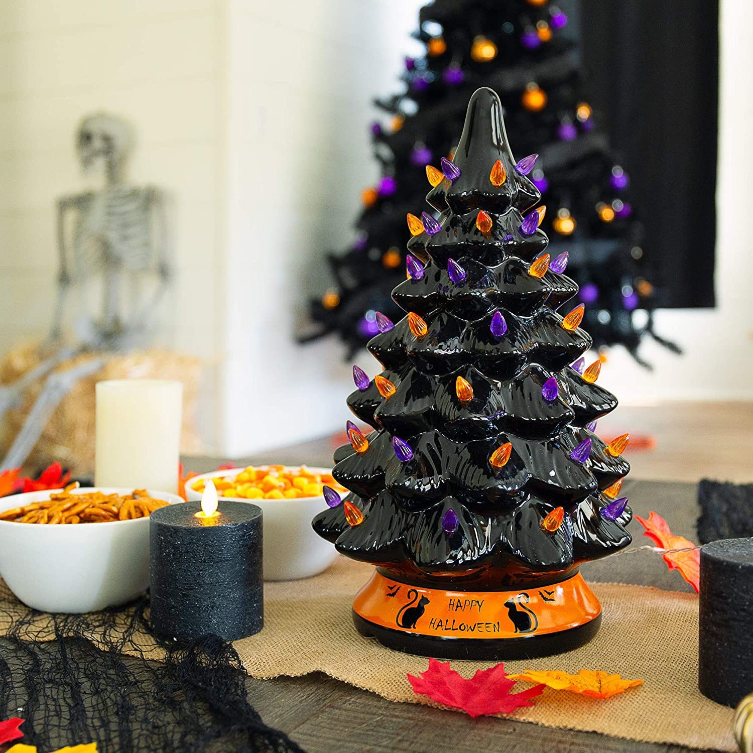 This Ceramic Halloween Tree Is So Cute It’s SPOOKY—Here’s Where to Find Yours