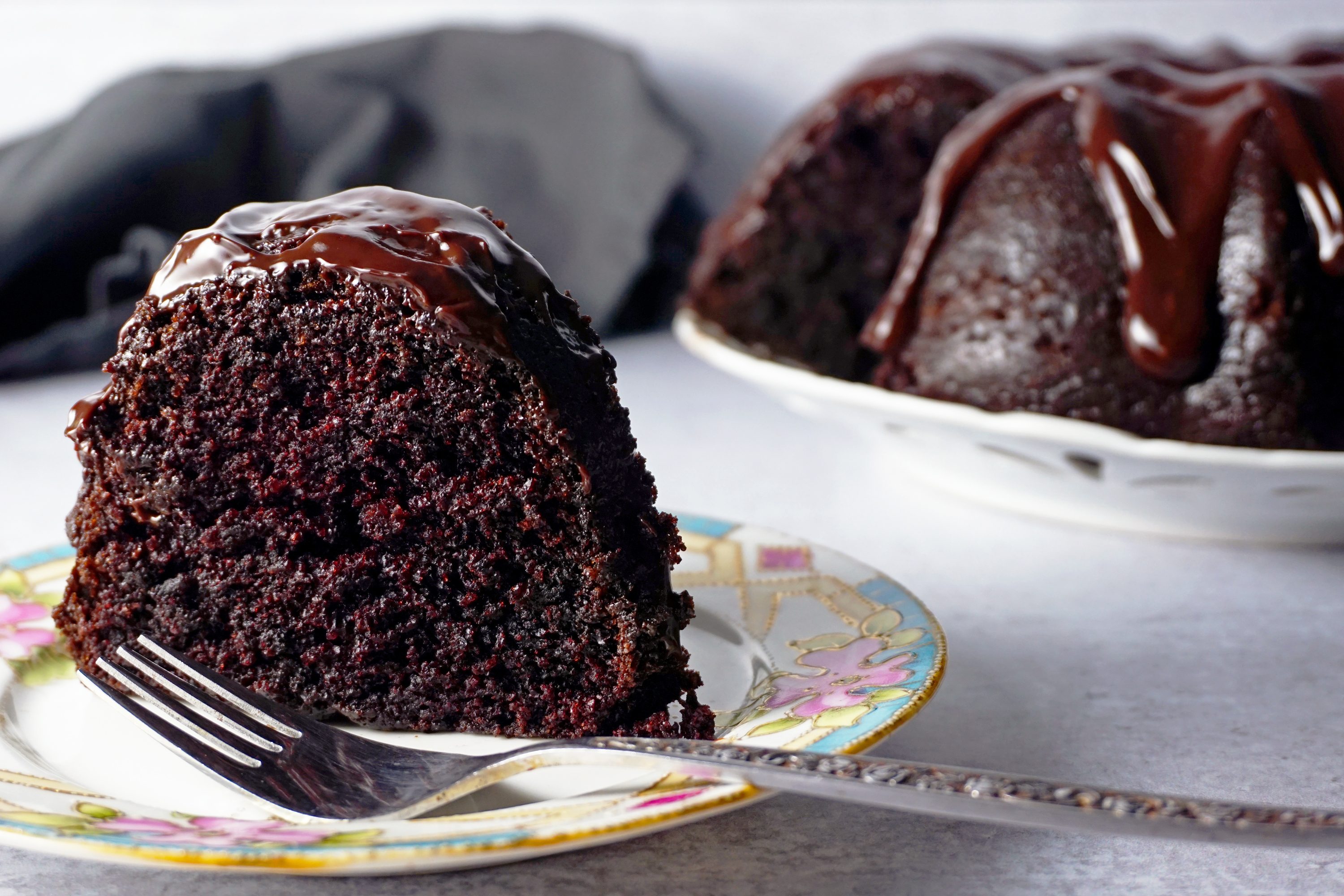 Nanas Devils Food Cake Slice