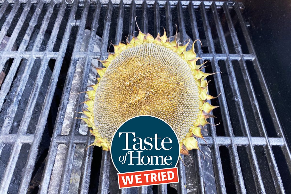 We Made a Grilled Sunflower Head—and We Have No Regrets