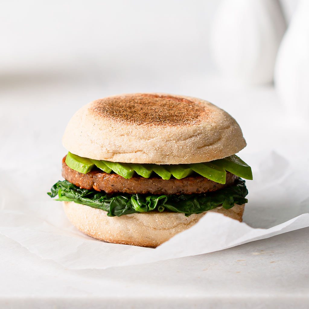 Meatless Farms Avocado Sausage Muffin Square