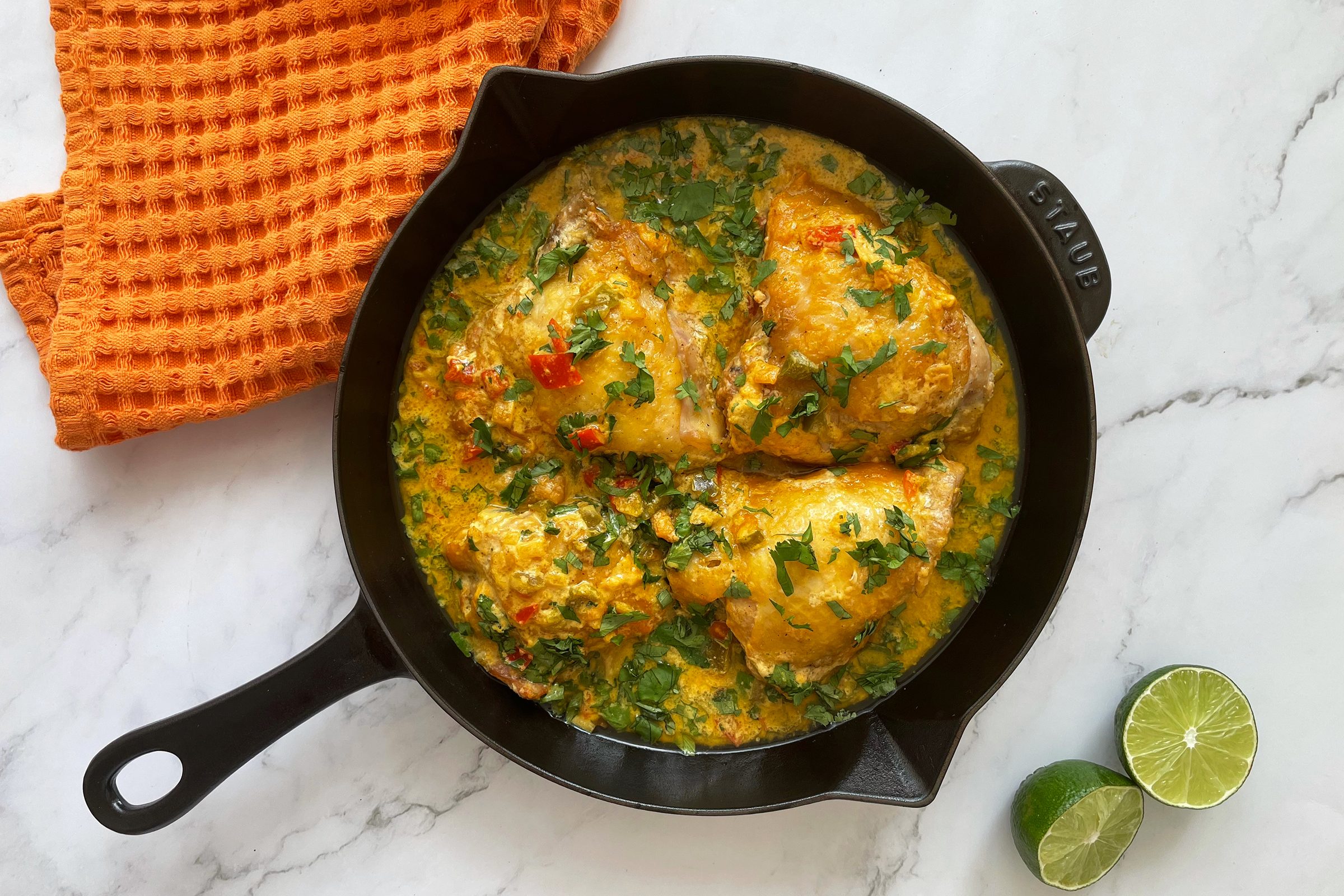 How to Make Pollo de Coco, Step by Step