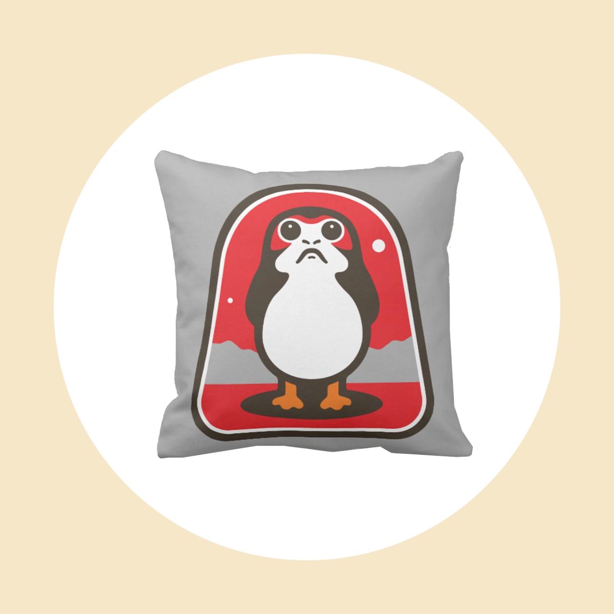 Porg Customizable Pillow