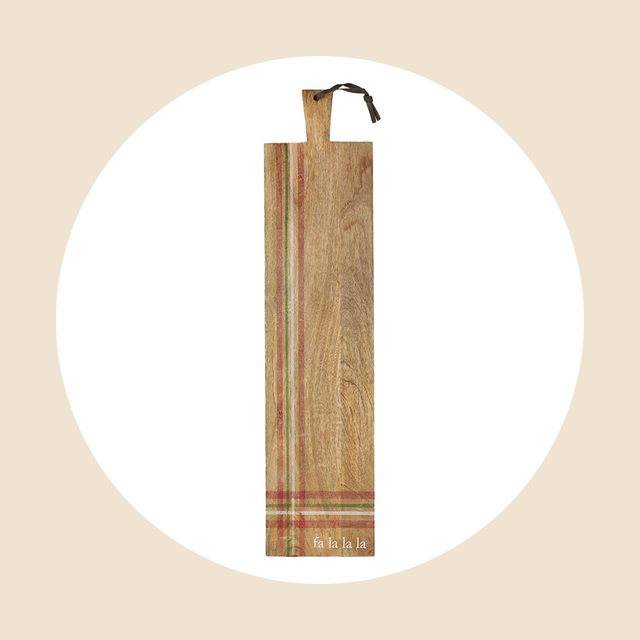 Stripe Christmas Cutting Board