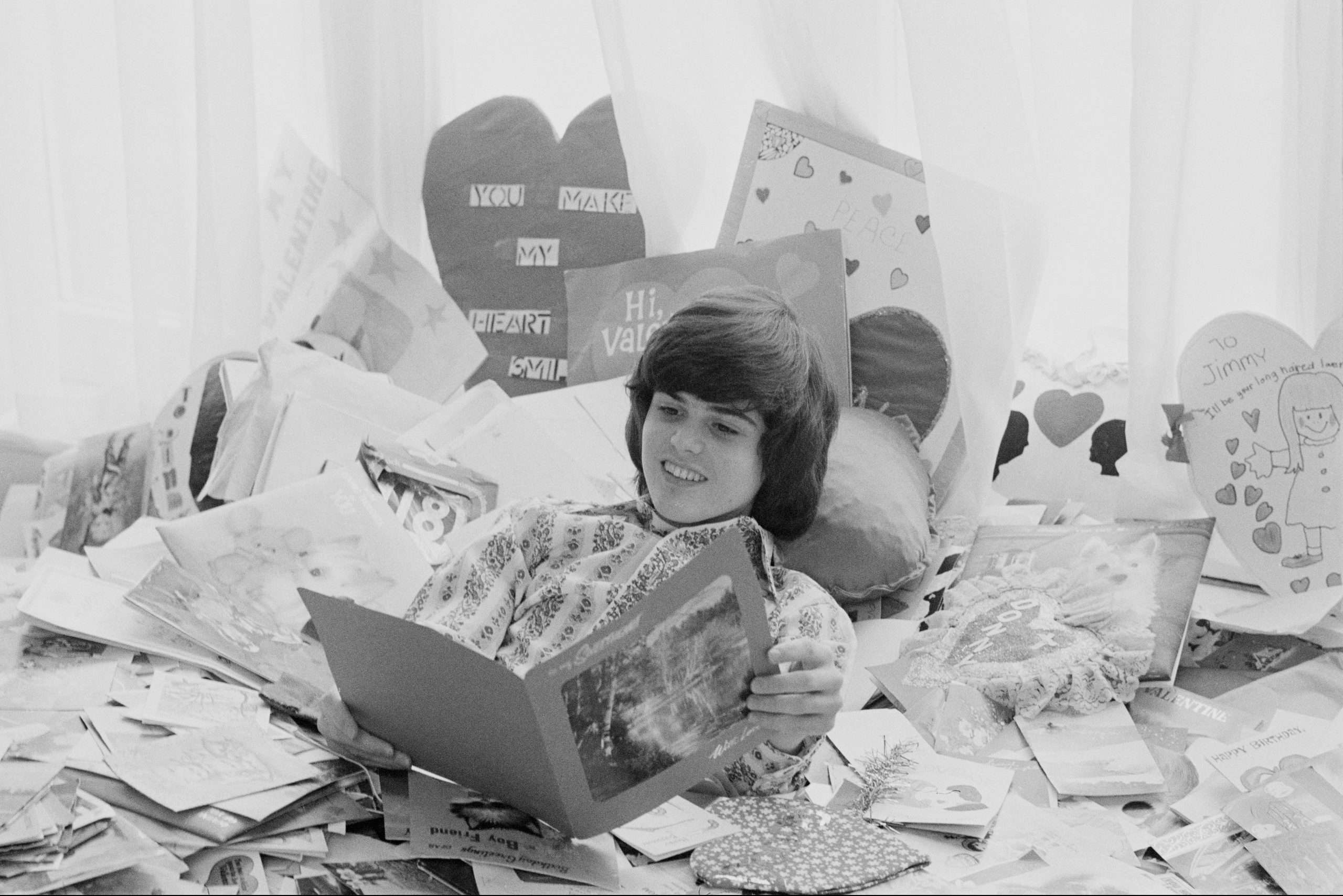 Donny Osmond With Fan Mail