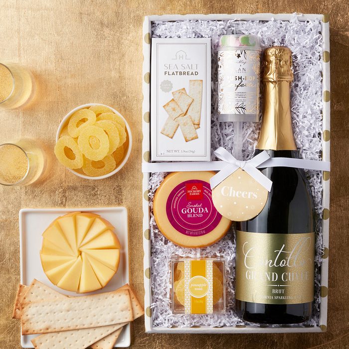 Sparkling Wine Gift Basket