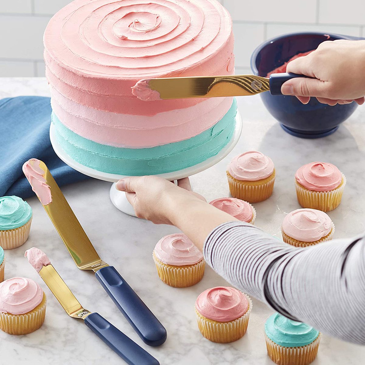 Wilton Navy Spatulas