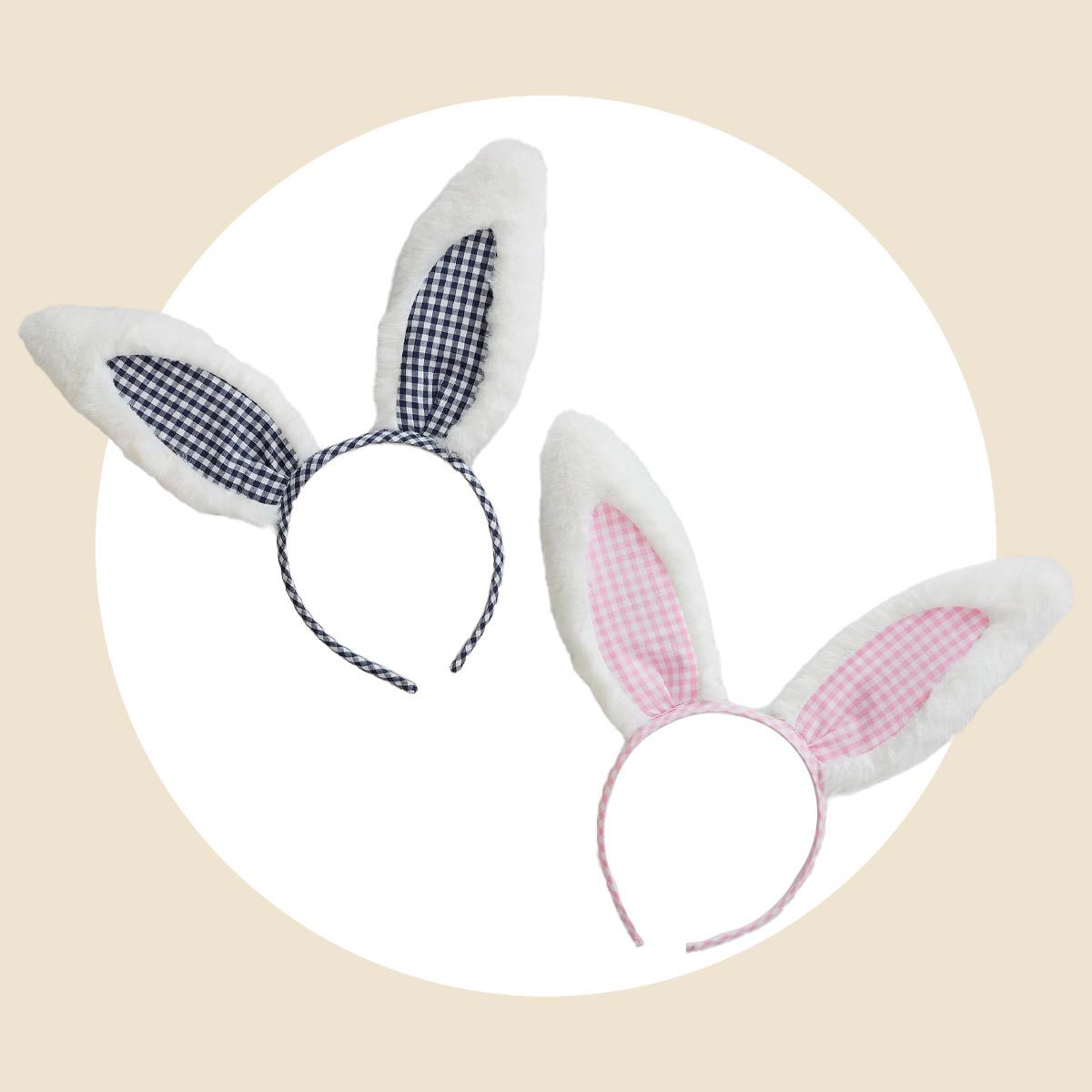 Gingham Eater Bunny Ears 
