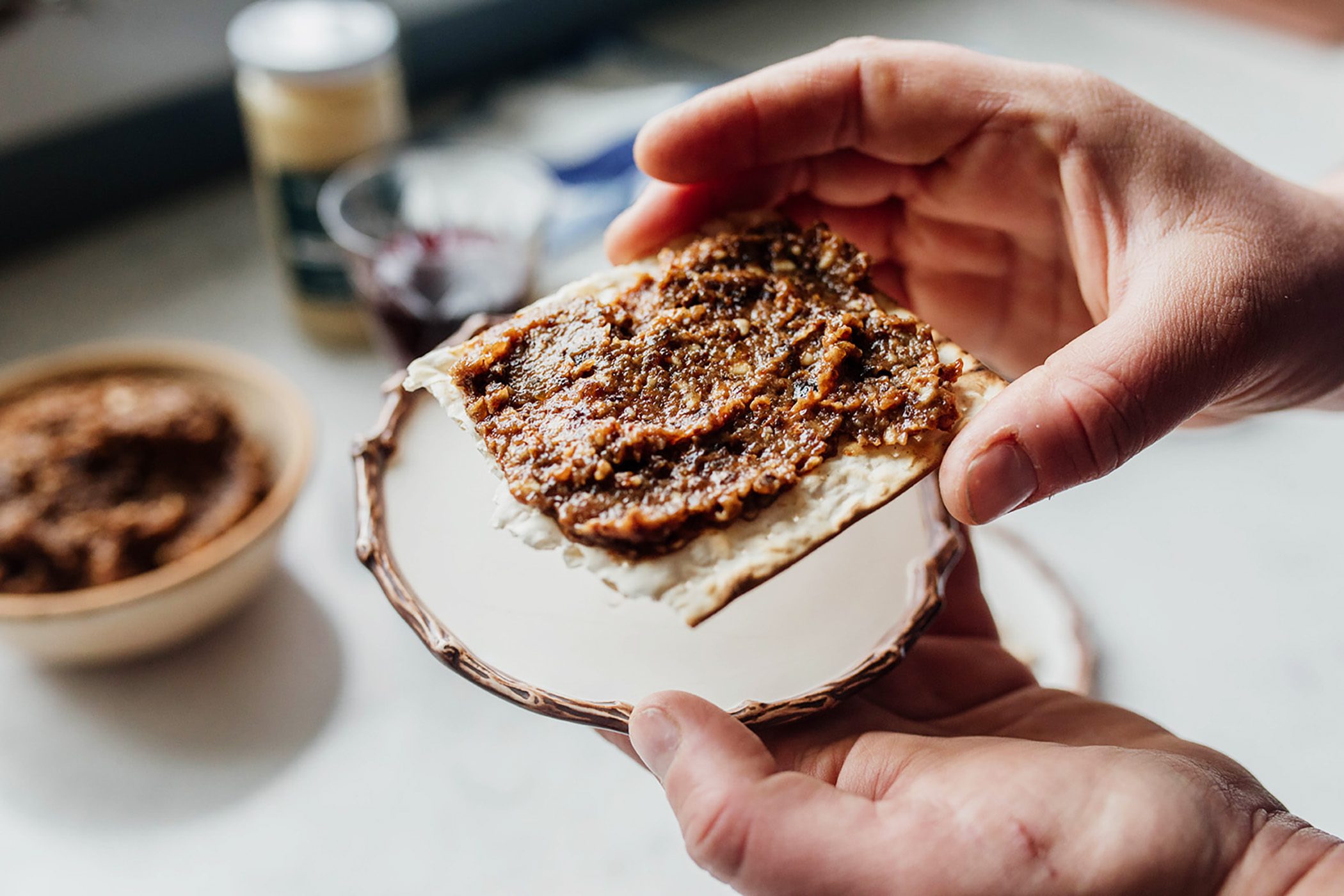 charoset serving idea