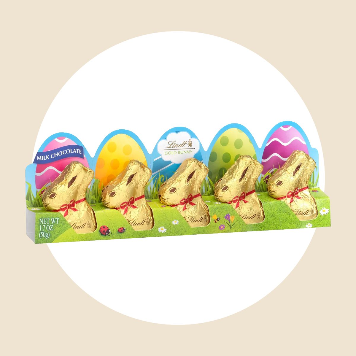 Lindt Easter Mini Milk Chocolate Gold Bunny