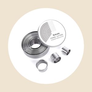 Pieces Biscuit Graduated Cutters Stainless