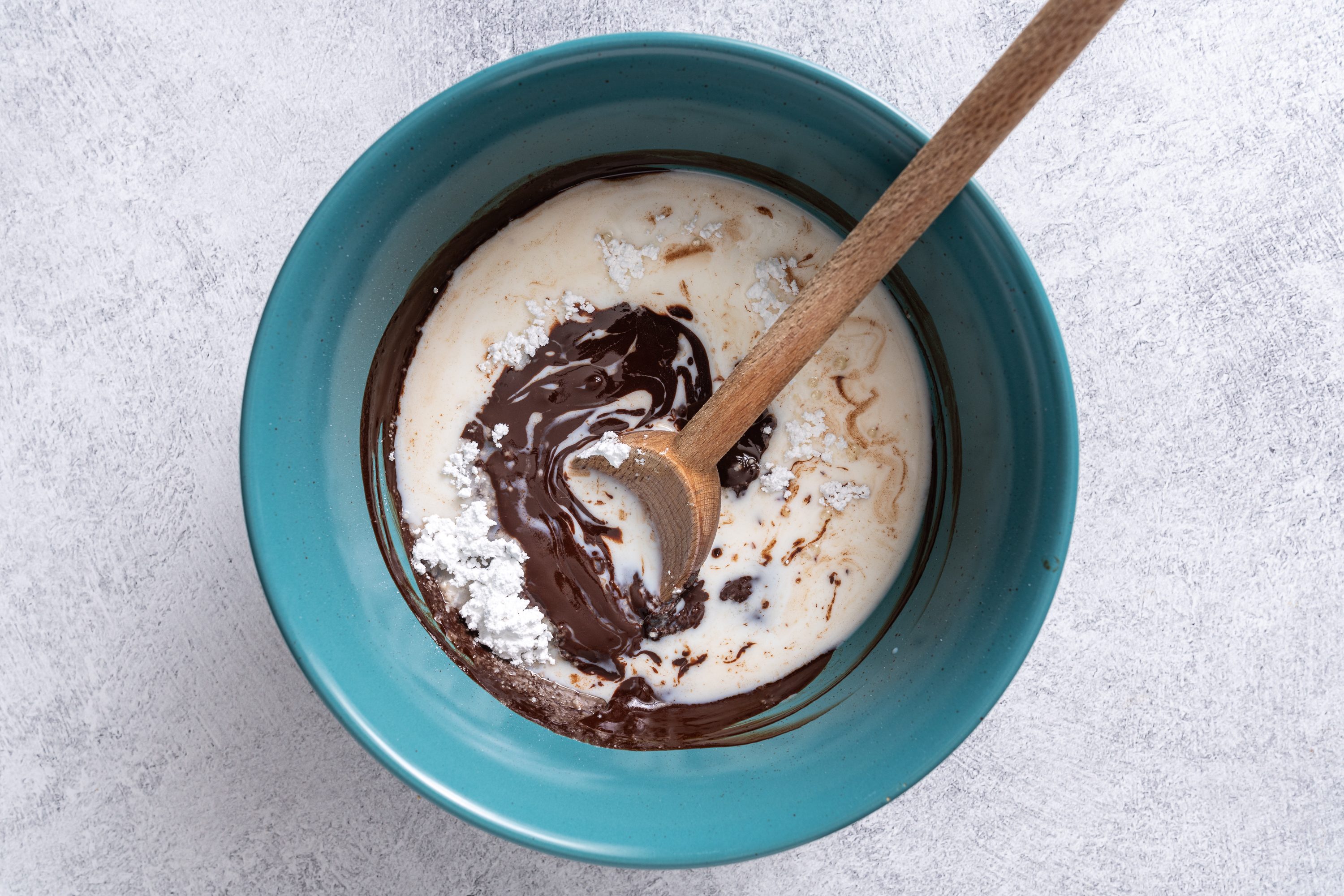 Chocolate Eclair Squares Step 3