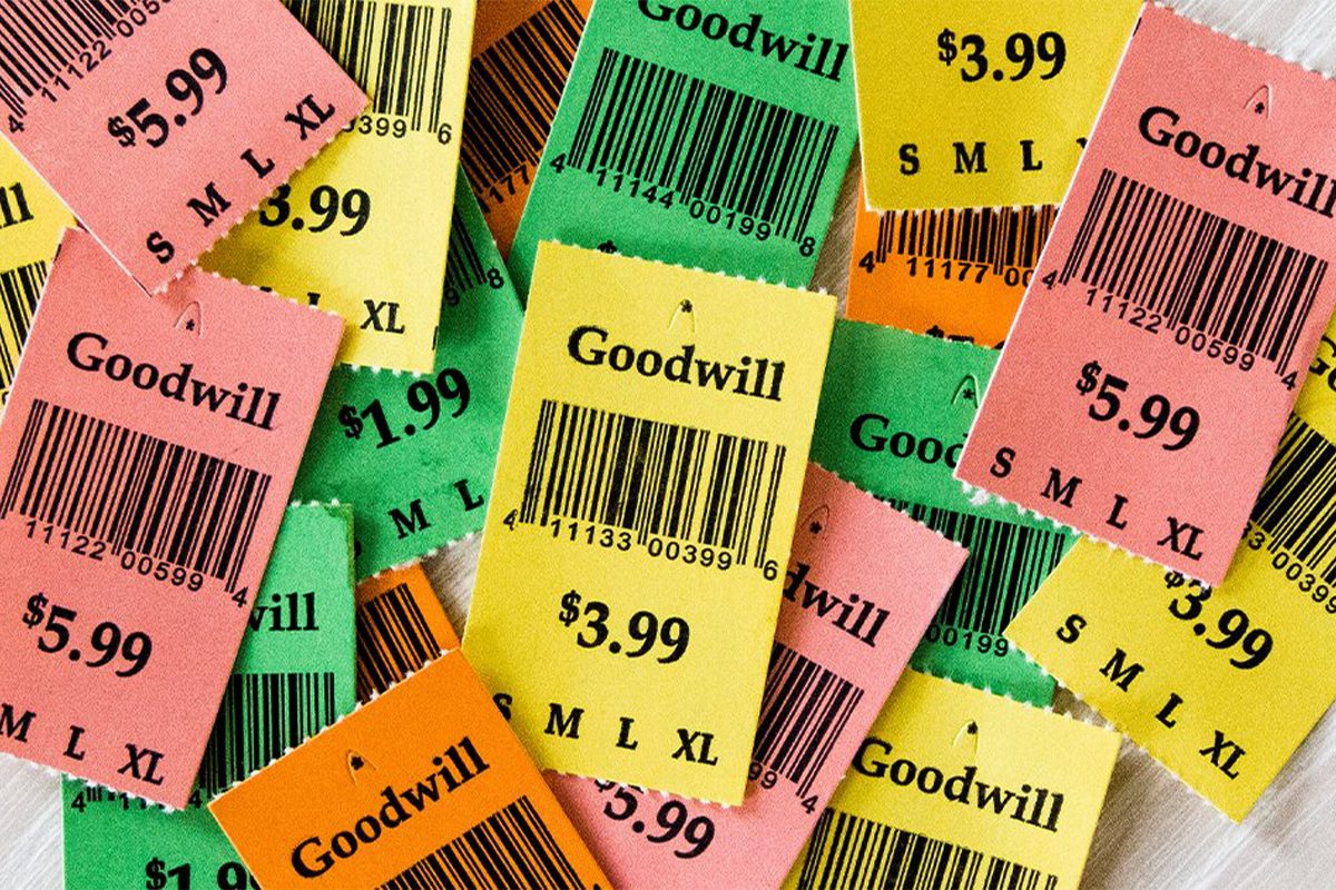 This Is Why Goodwill Price Tags Come in Different Colors