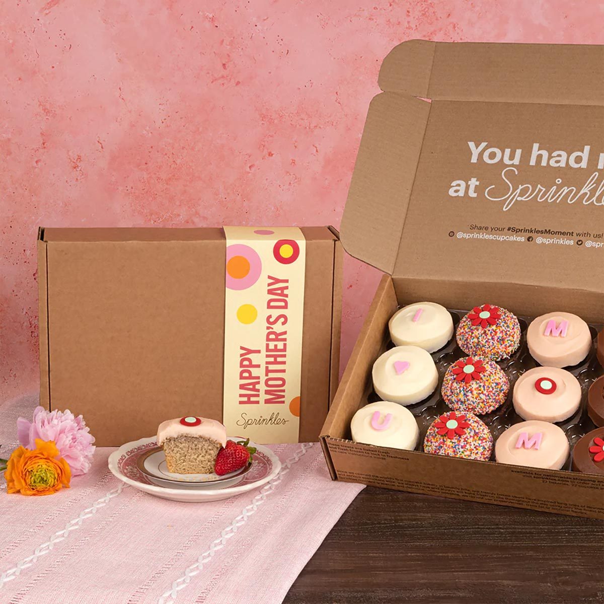 I Love You, Mom Cupcakes