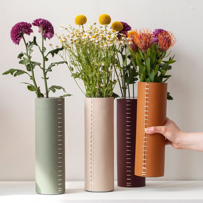 Leather Vase Ecomm Via Etsy.com