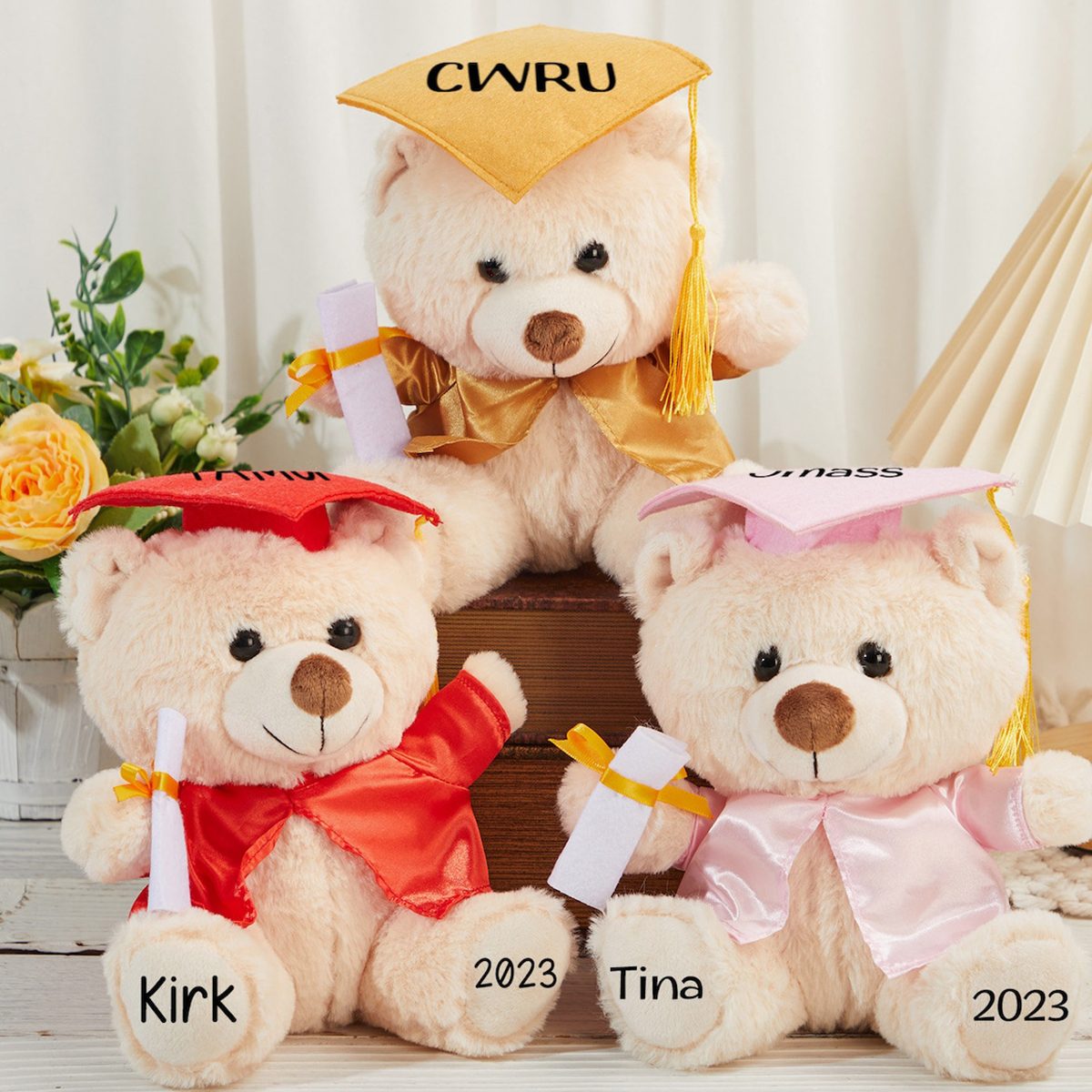 Graduation Bear Ecomm Via Etsy.com