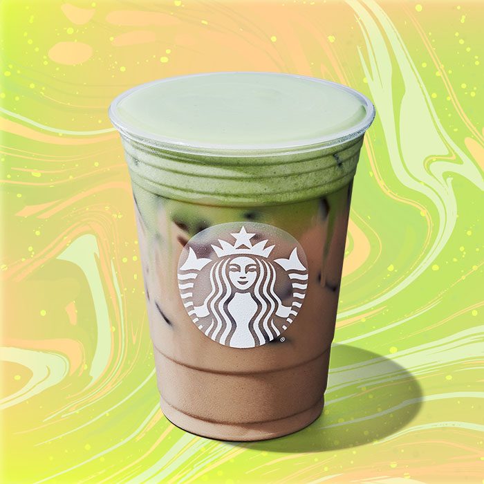 Iced Chai Latte With Matcha Cream Cold Foam Courtesy Starbucks