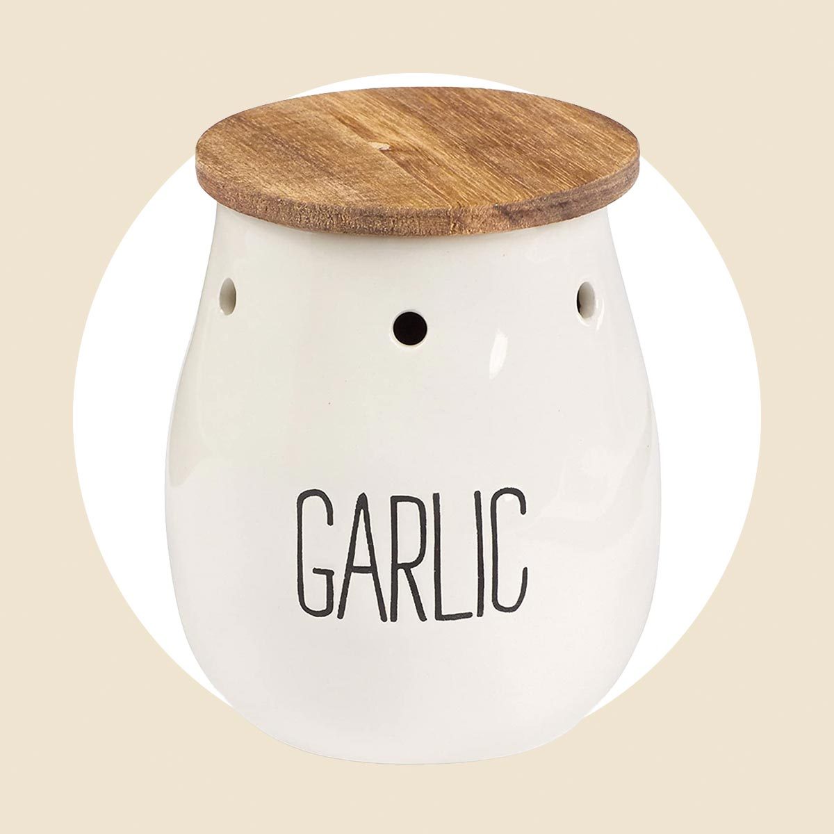 Mud Pie Garlic Keeper