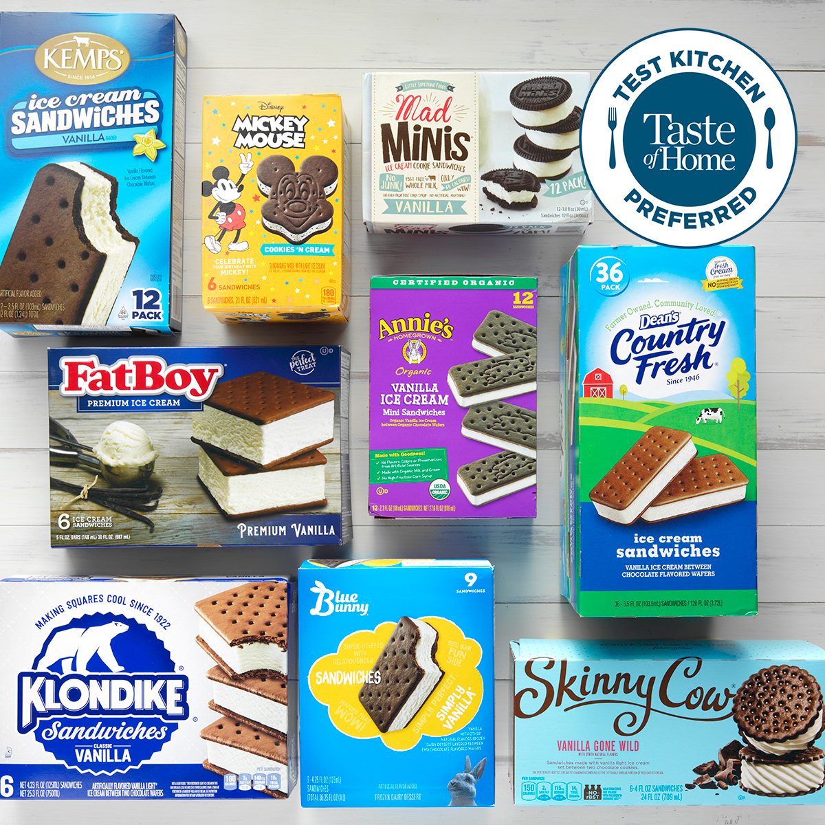 Tkp Ice Cream Sandwiches Test