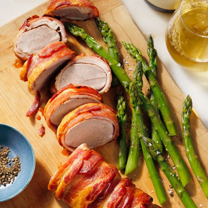 Bacon Wrapped Pork Tenderloin