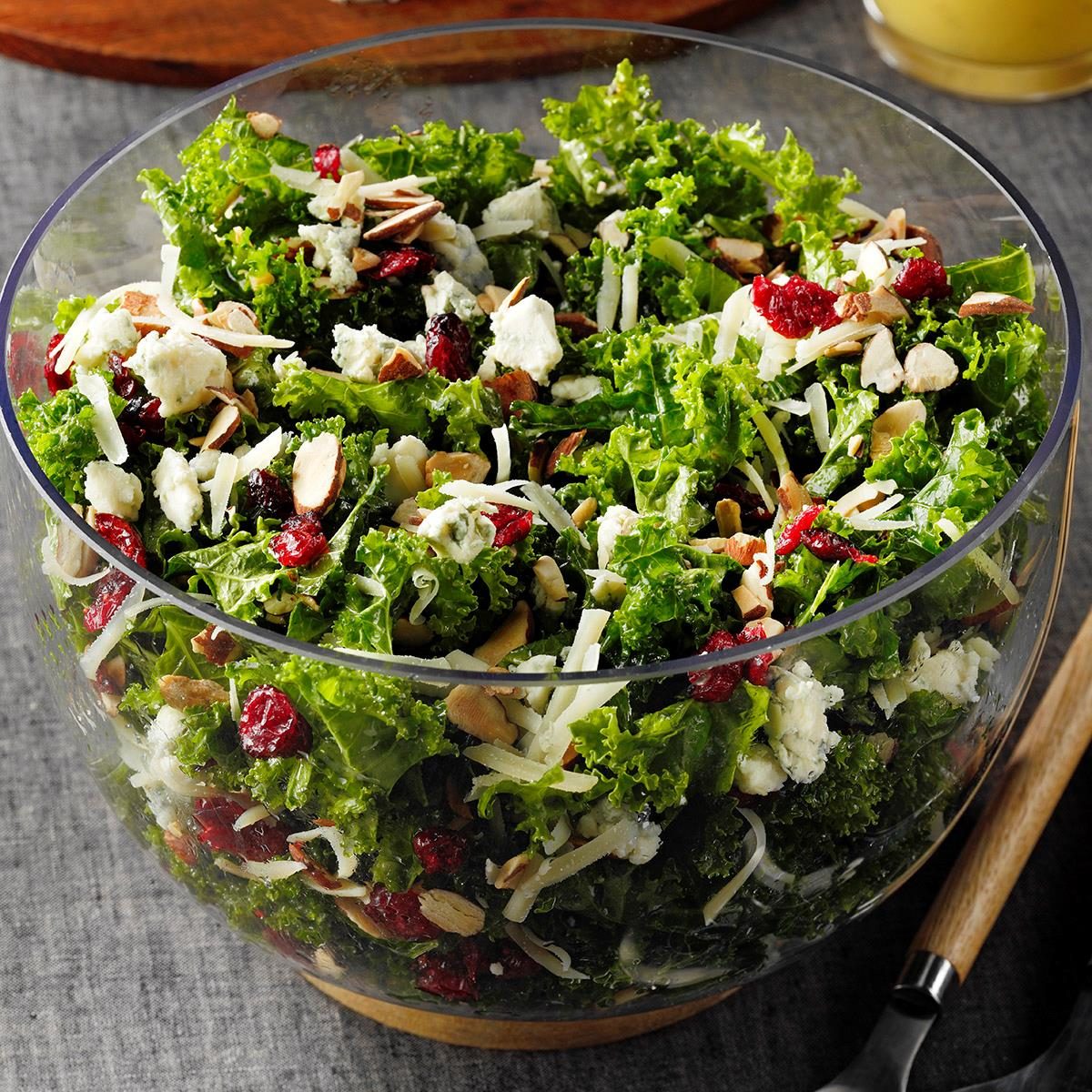 Blue Cheese Kale Salad