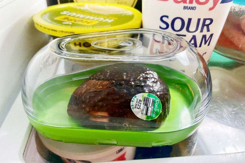 Avocado Keeper in the fridge