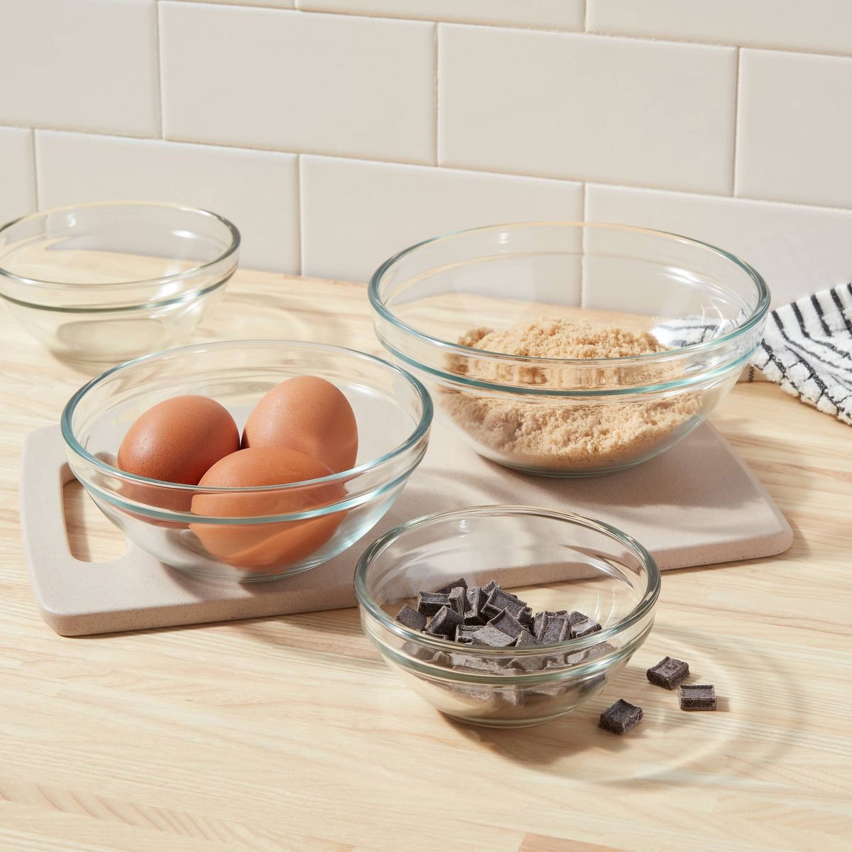 Glass Bowl Set