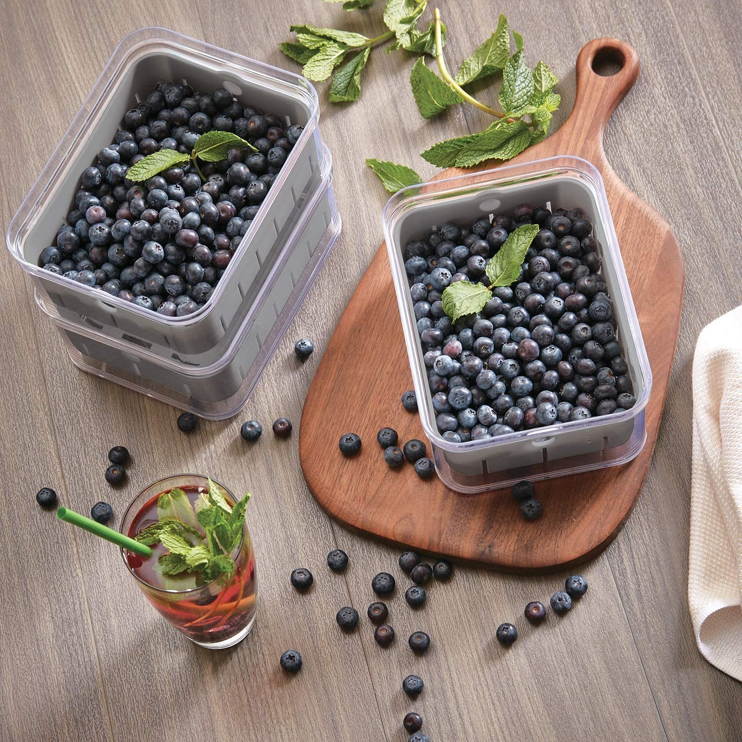 Produce Berries Storage Container