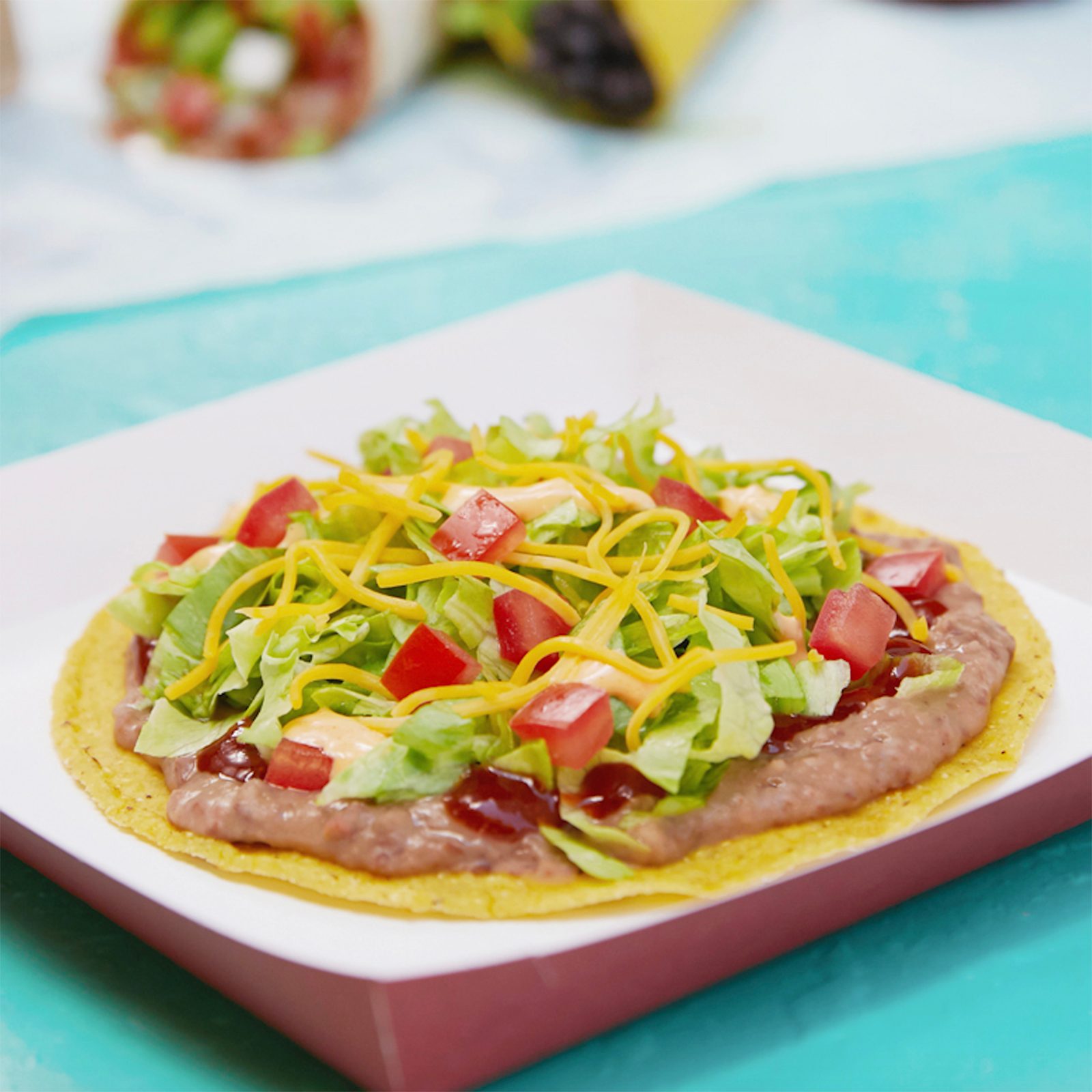 Spicy Tostada