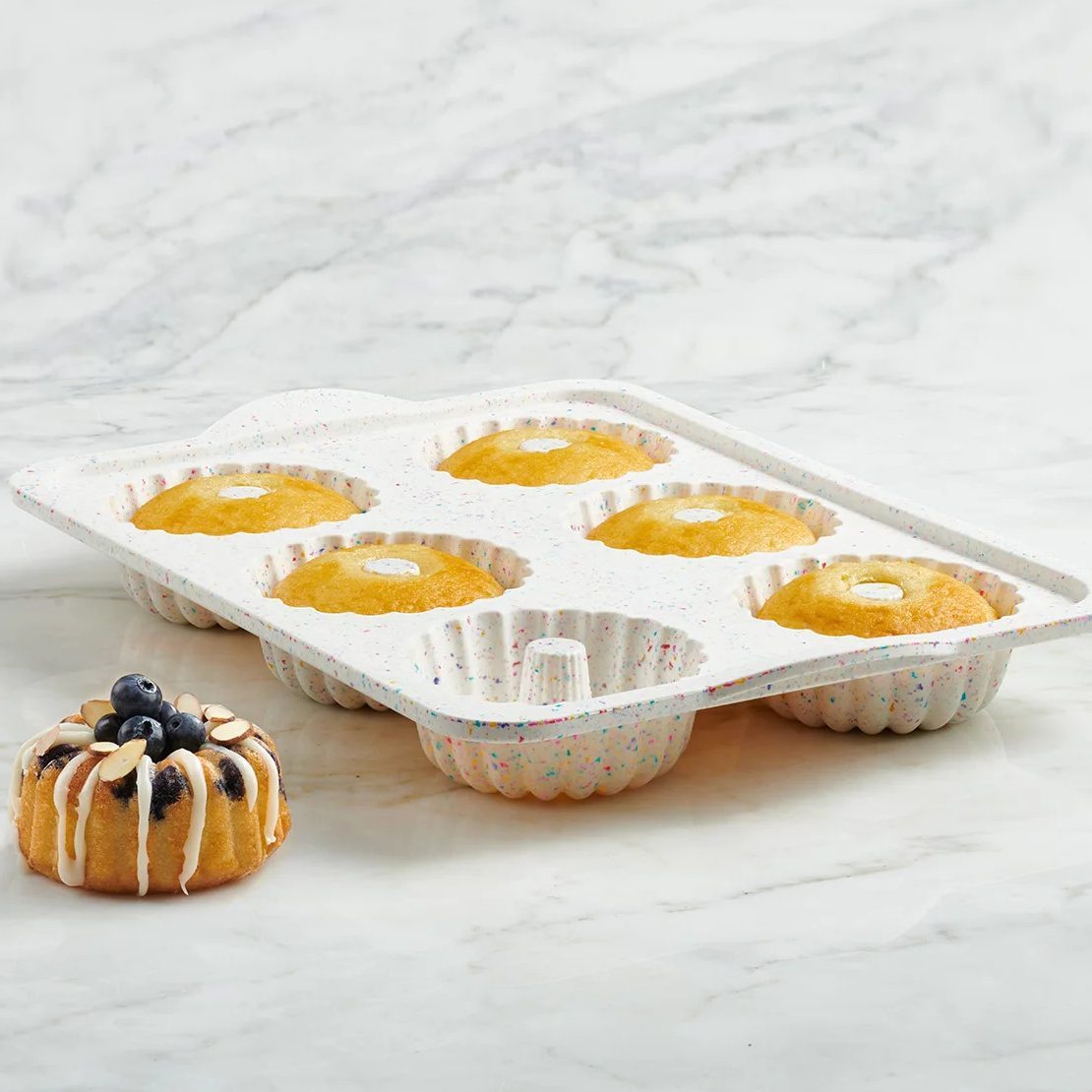 Trudeau Crave Silicone 6 T Fluted Cake Pan Ecomm Via Walmart.com
