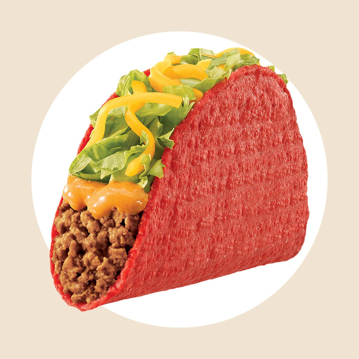 Volcano Taco And Lava Sauce