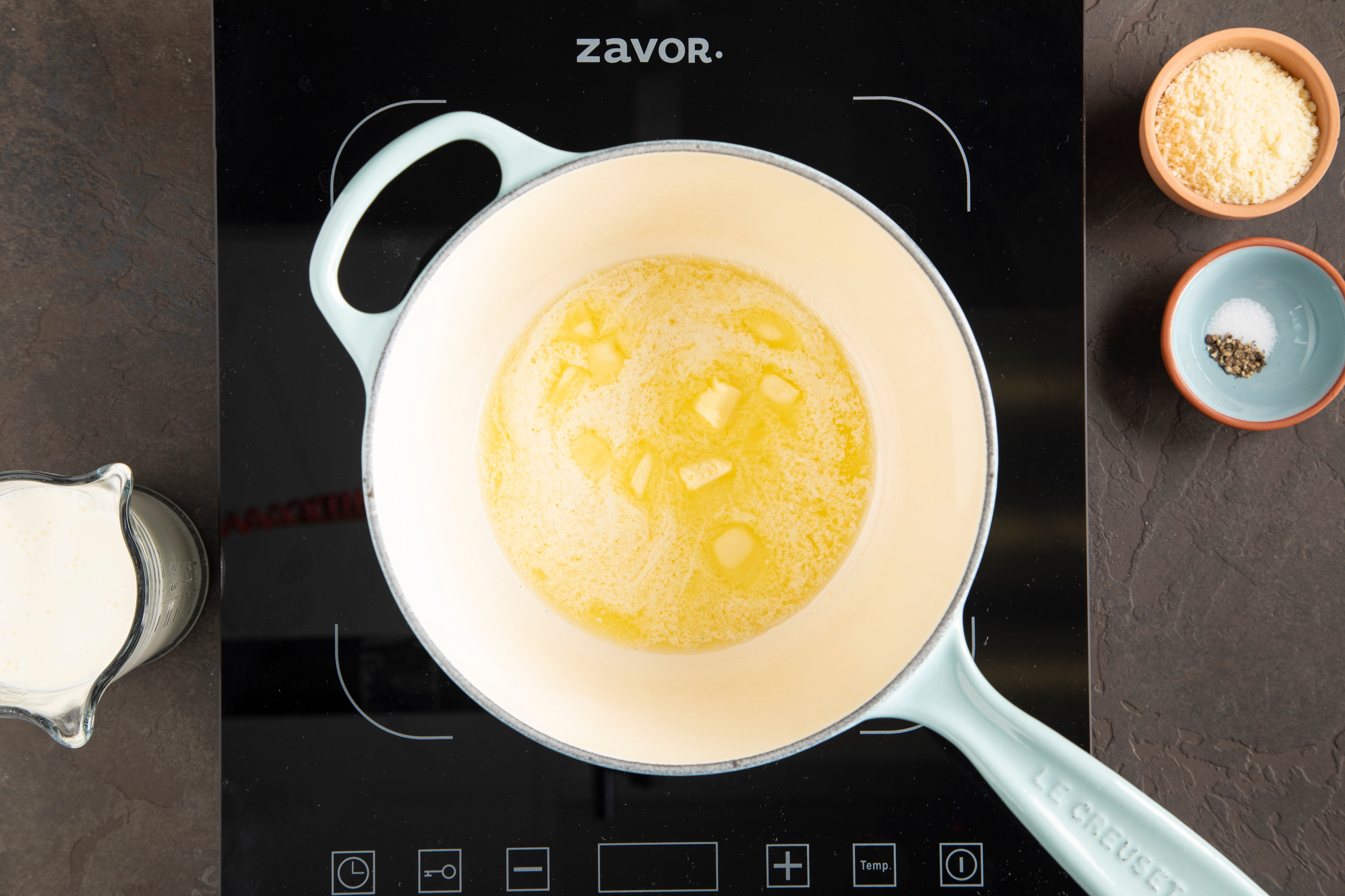 melted butter for olive garden alfredo sauce