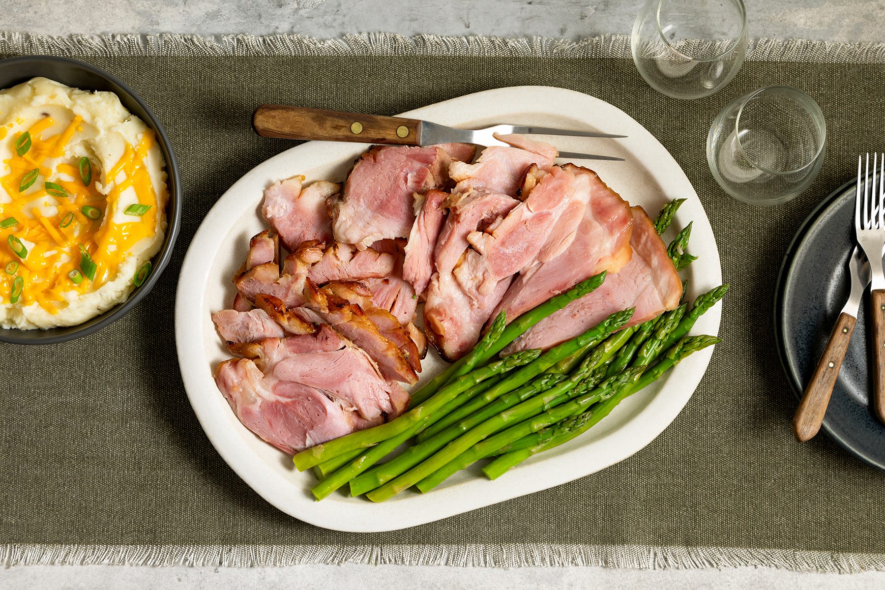 Brown Sugar Air Fryer Ham Ft23 266970 St 1215 4 Ss Edit