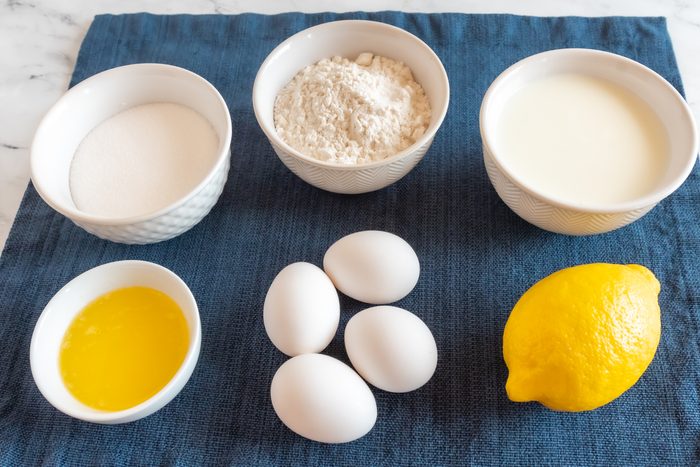 Lemon Custard Magic Cake ingredients