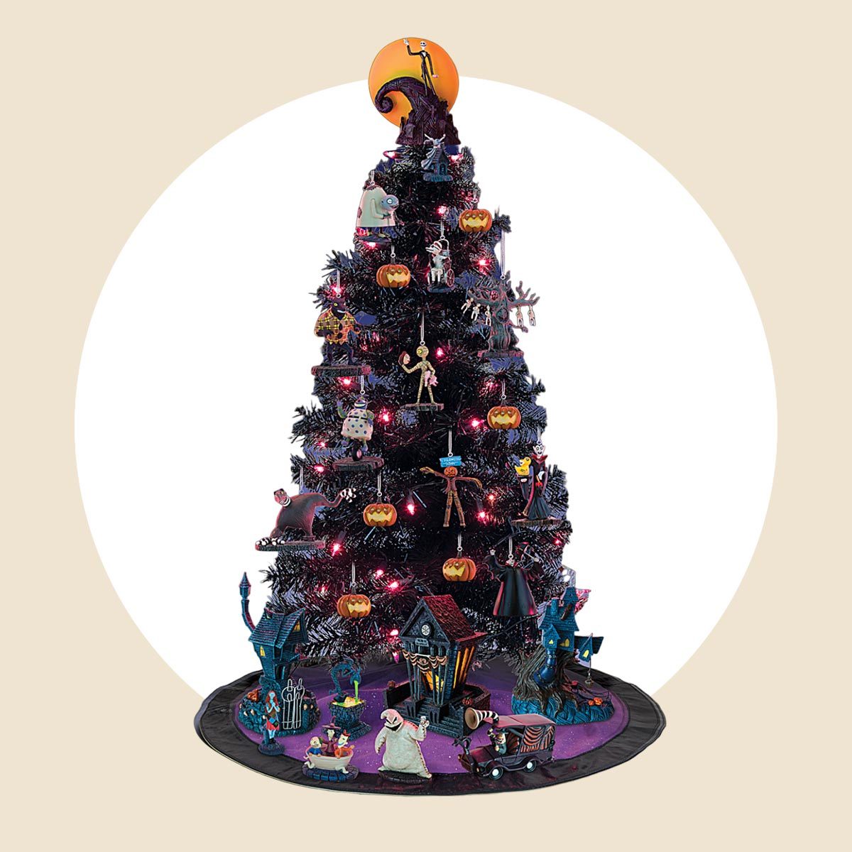 The Nightmare Before Christmas Tree Ecomm Via Bradfordexchange.com 1