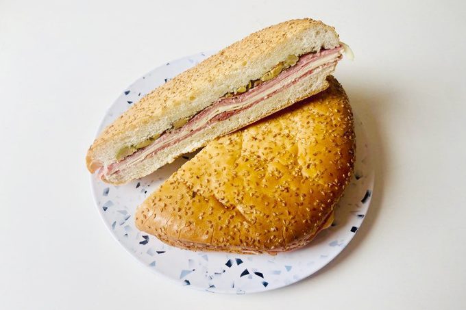Goldbelly Muffuletta Sandwich