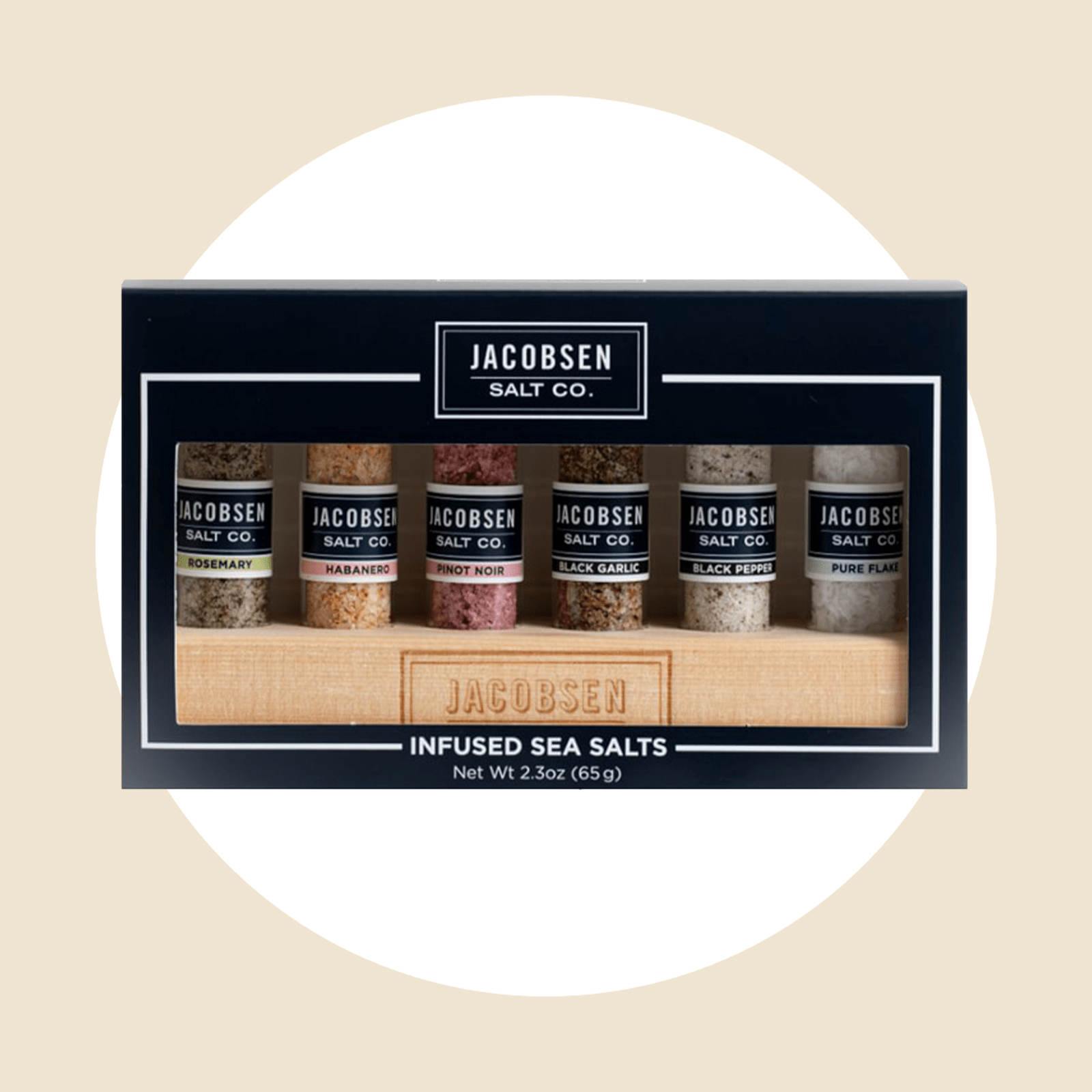 Jacobsen Salt Co Set Of 6 Vials Ecomm Via Williams Sonoma.com