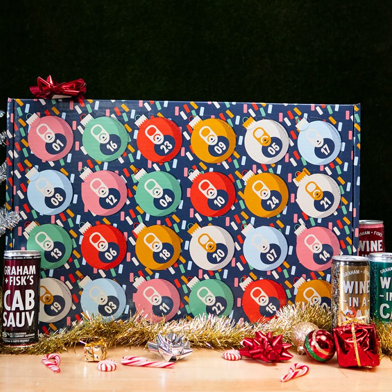 Canned Wine Advent Calendar 