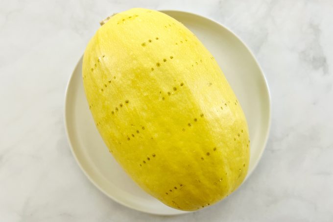 Pierced Spaghetti Squash