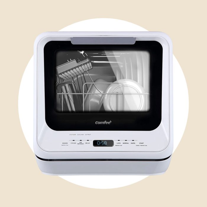 Comfee' Countertop Dishwasher, Portable Dishwasher With 5l Built In Water Tank