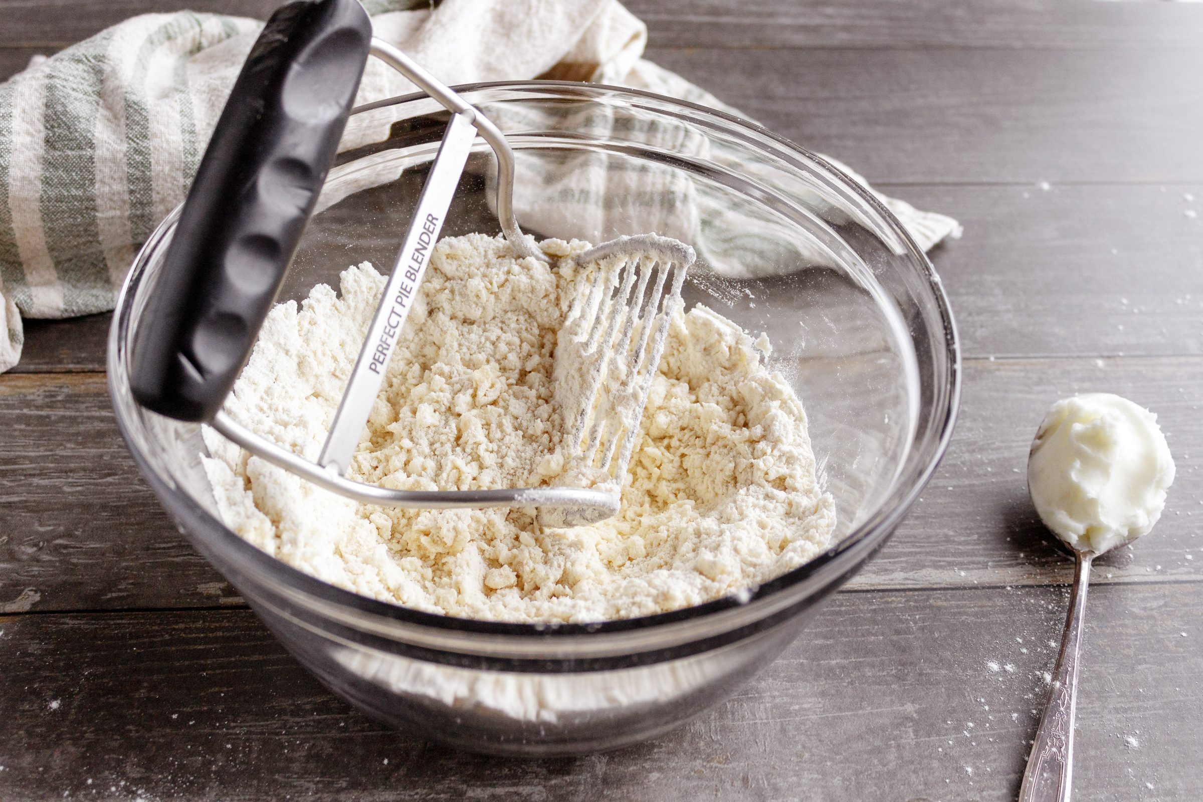 Dolly Parton Biscuits dry ingredients
