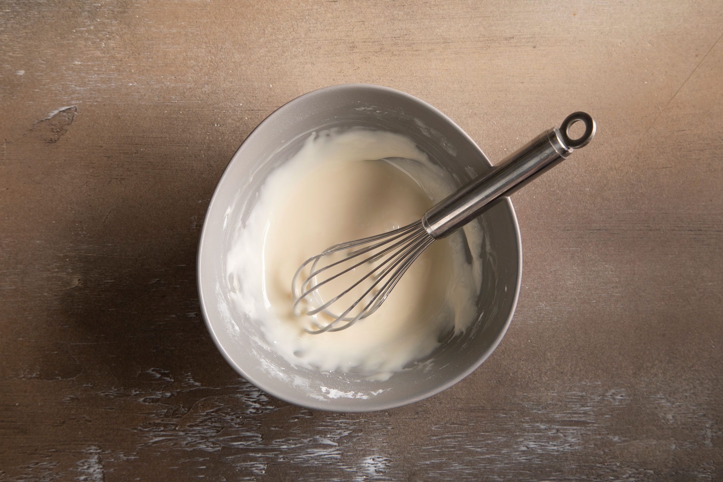 Gluten Free Pumpkin Cookies glaze in a bowl