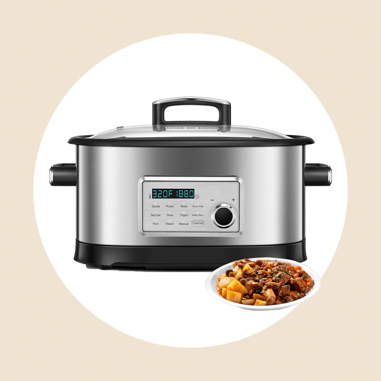 Aicook 10 In 1 Programable Ultipurpose Slow Cooker Ecomm Via Walmart.com