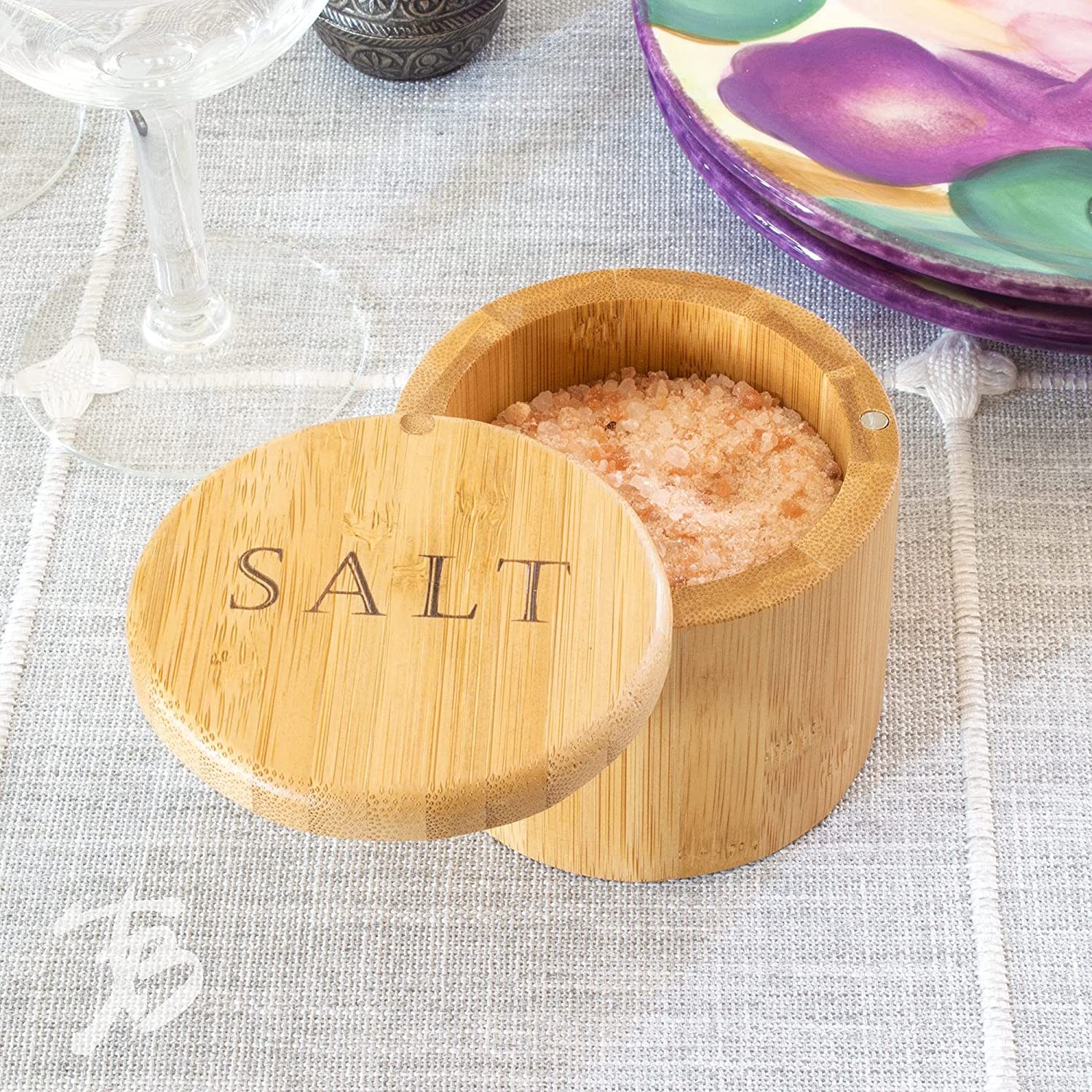 Bamboo Salt Cellar 