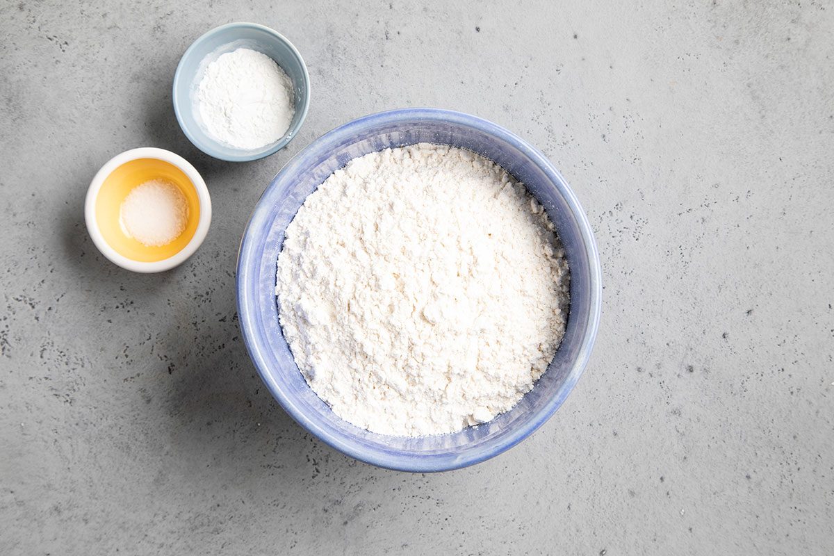 Gluten Free Blueberry Muffins Step One