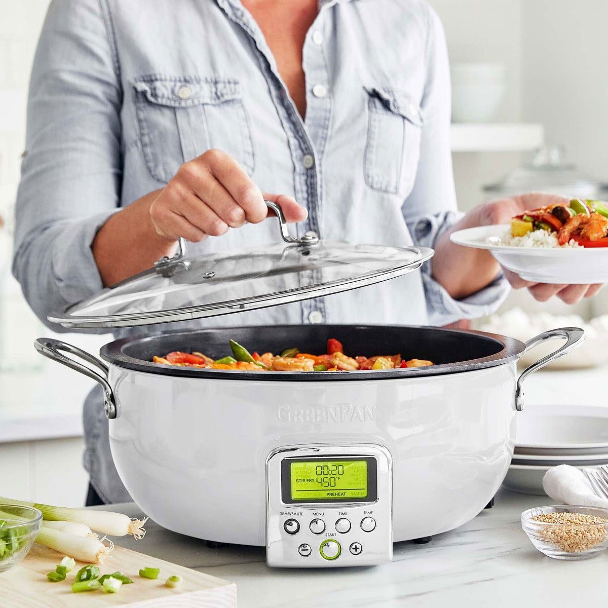 Greenpan Smart Skillet